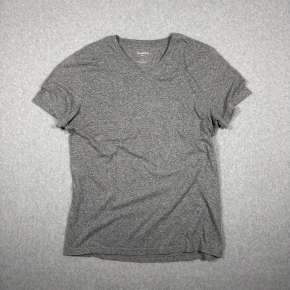Goodfellow & Co Other - Goodfellow & Co Mens Heather Gray‎ V-Neck T-Shirt Short Sleeve Cotton Blend M